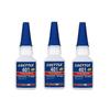 3x 401 (20ml) Instant Adhesive Super Glue
