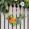 Front Door Wreath for Wall Garden Wedding Party Indoor and Outdoor Decorations