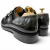 Pristine John Lobb Dress shoes WILLIAM Double monk strap black leather mens Used