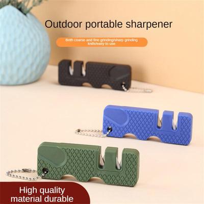 Knife Sharpener Mini Portable Knife Sharpening Support Kitchen Household Fruit Knife Sharpening Stone Home Kitchen Accessories