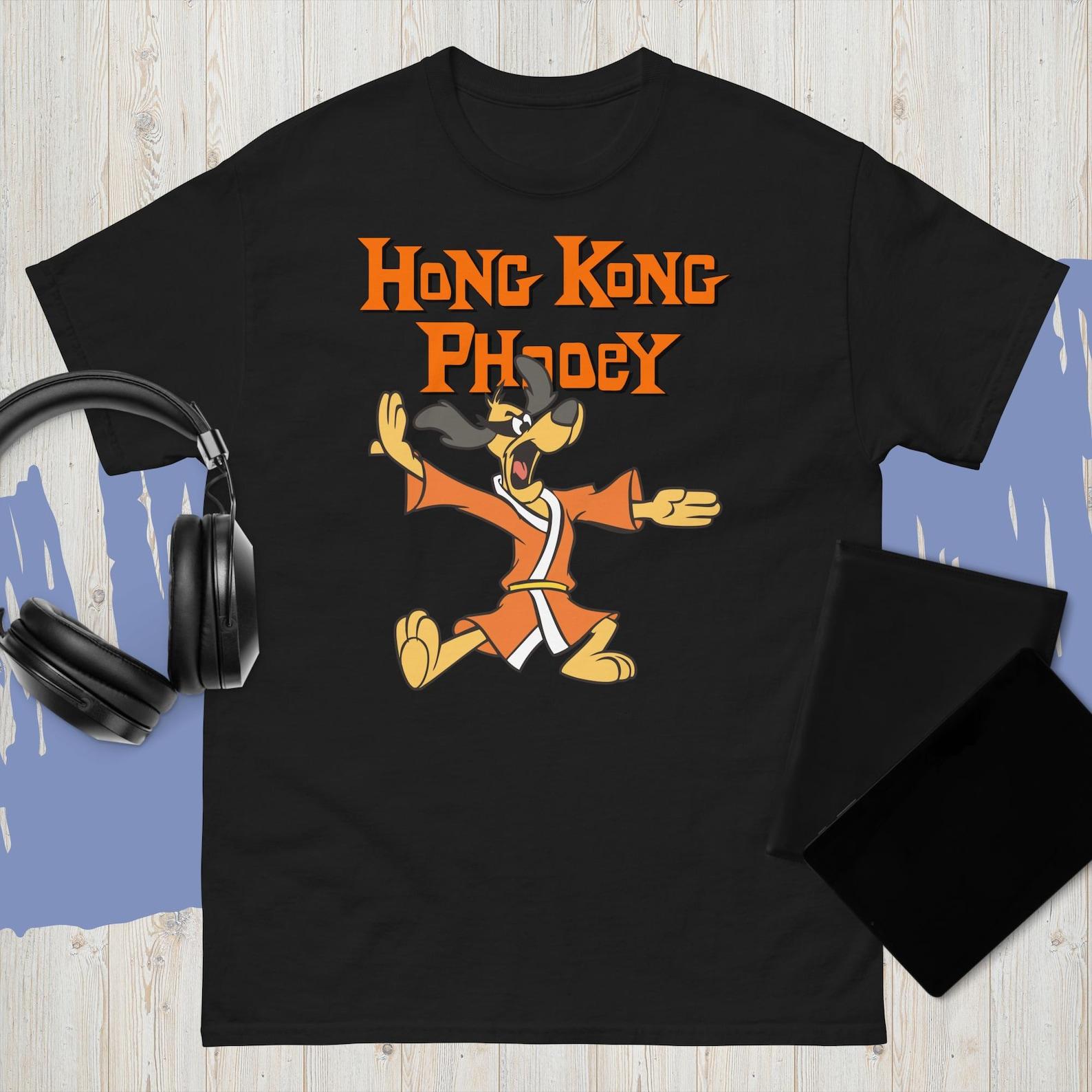 Hong Kong Phooey Retro 80 S Saturday Morning Cartoon Shirt Usa Size S-3XL S