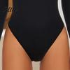 Slim Fit Bodysuit Women's Long Sleeve Thermal Fleece Square Neck Flattering Figure Warm Base Layer