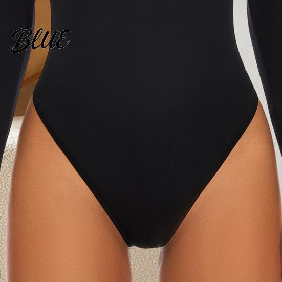 Slim Fit Bodysuit Women's Long Sleeve Thermal Fleece Square Neck Flattering Figure Warm Base Layer