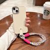 Applicable to Apple 17 mobile phone new wristband lanyard 16 personality 15 women's 11 anti-drop XS creative protective case 13PM