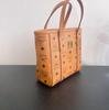 [Pre-Owned] Toni Classic Monogram Print Tote Crossbody Shopping Bag - Excellent #405B5Q