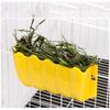 Hanging Grass Feeder Small Pet Rabbit Hanging Grass Feeder Rack Shelf Hay Bowl Holder Box Dispenser Pet Accessories