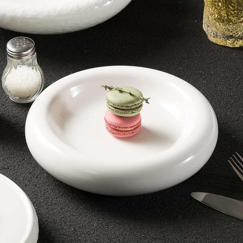 Wjg Pretty B Creative Tableware, Premium Cold Dishes, Cooked Food, French Food, Artistic Conception, Western Food, Hotel Clubhouse, Cold Dish, Plate