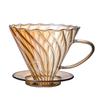Glass coffee filter cup set coffee pot funnel filter