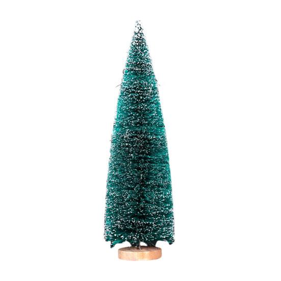 Mini Christmas Tree Sisal Snow Frost Artificial Pine Tree