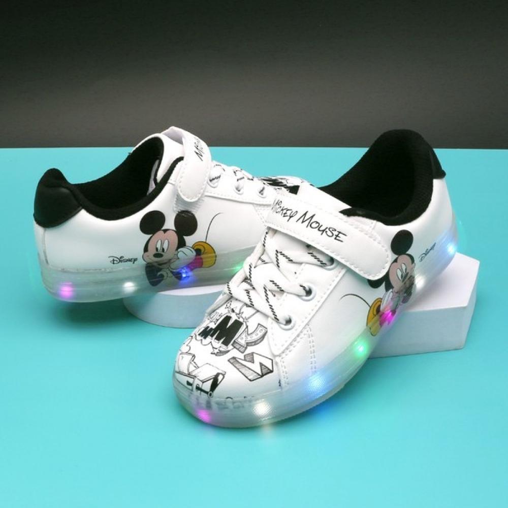

Free Free Shoes Mickey Mouse Alto Led Sneakers white/180