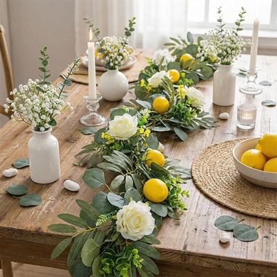 Decoración para el hogar
 – Flores y coronas decorativas