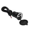 Motorcycle Handle Bar Phone Holder Waterproof USB     12V with   (Yellow)