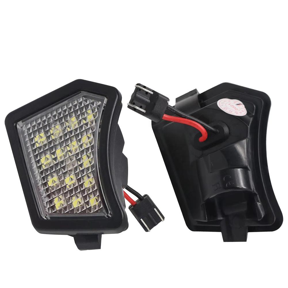 2 Buc. Lampă LED Auto Fata Sub Oglindă Lumină de Bază Pentru V40 V50 C30 C70 S40 S60 S80 V50 V70 XC70 XC90 Jaguar XJ XF XK/XKR XE