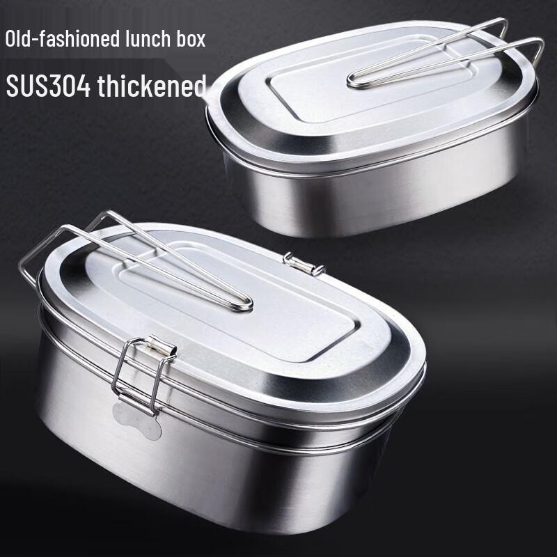 Lijia Edelstahl doppelwandige Brotdose