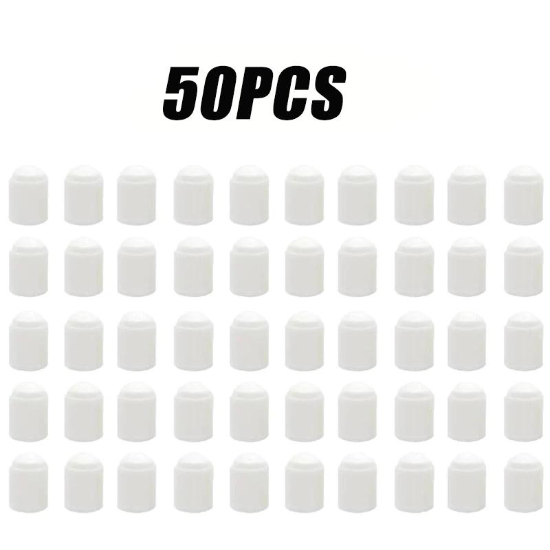 20/50PCS Car Plastic Tyre Valve Cap Colourful Dust Protection Cap with Seal Bicycle Valve Dust Protection Car Accessories Stem Caps1