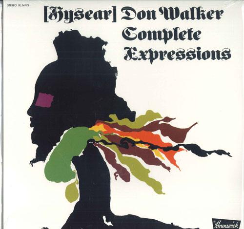 

LP Record HYSEAR DON WALKER - Complete Expressions BL754174 Brunswick US Jazz