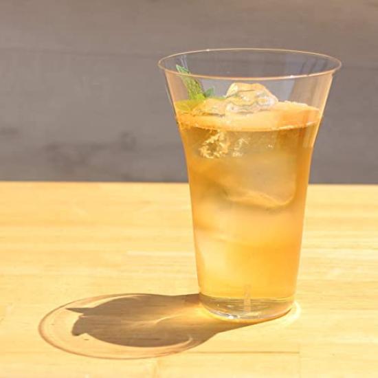 Wired Beans Glasses To Last a Lifetime Tumbler 240 Lightly Blown Set of 2 Tumbler Glasses 360ml Set of Cedar Box (Transparent (Clear) 2)