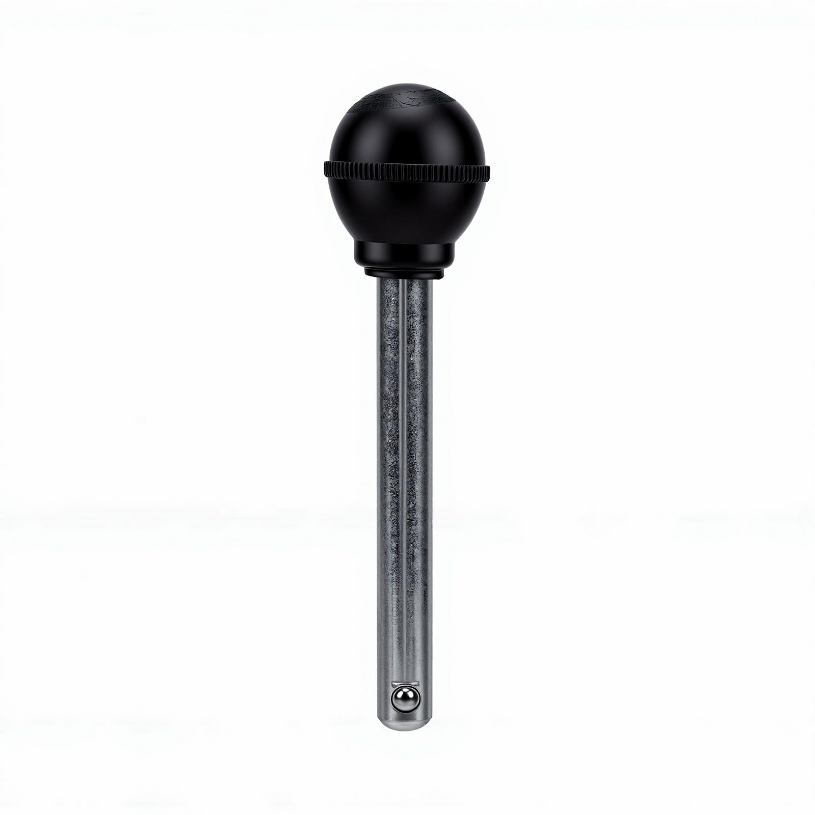Weight Stack Pin Ball Head Heavy Duty Secure Locking Gym Weight Pin for Home Commercial Weight Machine 10x80mm