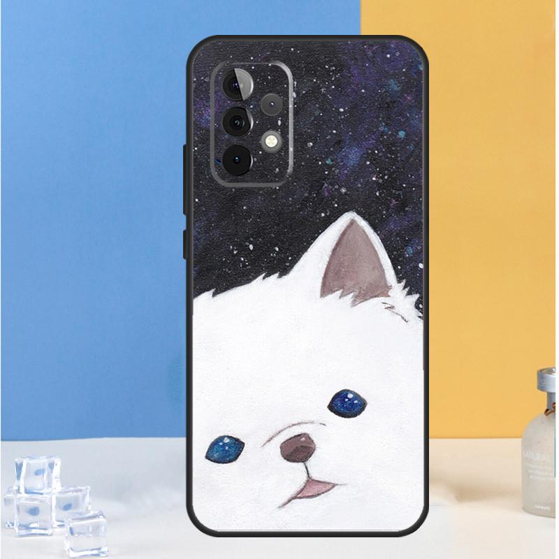 Cartoon Pomeranian Dog For Samsung Galaxy A13 A33 A53 A36 A26 A05 A06 A16 A54 A34 A14 A32 A52 A55 A35 A15 A56 Case