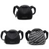 Womens Shell Bag With Canvas Lining Small Crossbody Purse For Daily Use
