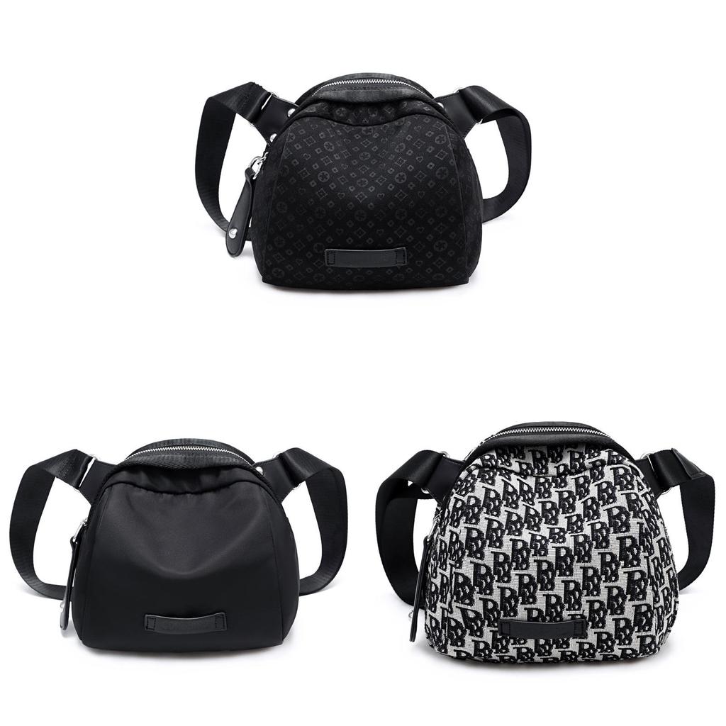 Womens Shell Bag With Canvas Lining Small Crossbody Purse For Daily Use