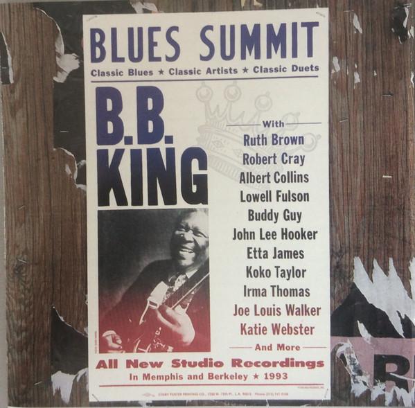 КД ББ. KING Blues Summit CMCASD10710 MCA Records 1993 Канада Блюз Б/у