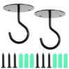 Planters/Lanterns Ceiling Hooks Plants hanging basket hooks Metal Plant Bracket Wall Mount Hangers