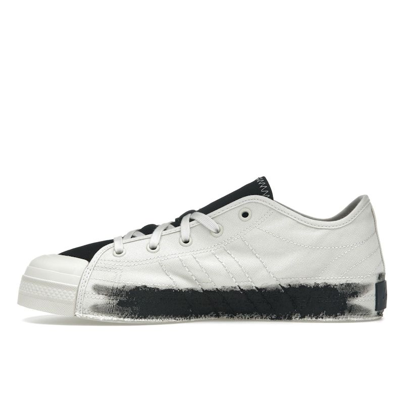 adidas Y-3 Nizza Low Talc Black Unisex Sneakers Cream JQ2455