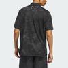Adidas Adicross Polo Shirt Tie-Dye Cuffs Logo Short Sleeve Polo Men Tops Black IT8323