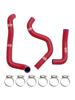 Silikon Kühlerschlauch-Kit Für Street Triple 765 R RS 2020-2022 Rot
