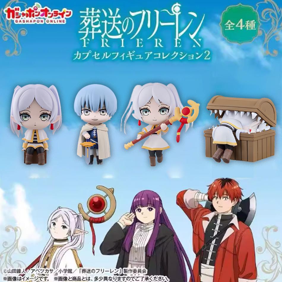 Anime Himmel Frieren at the Funeral 5cm Small Figure Capsule Toys Gift Original in Stock