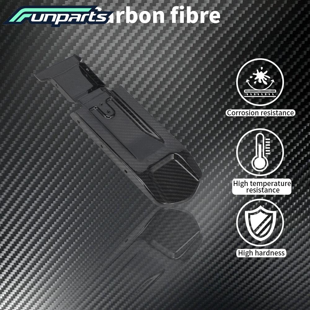 Motorcycle Funparts Carbon Fiber Rear Fender Mudguard Mud Guards Motorcycles Accessories For SURRON Light Bee S/X E-bike