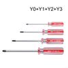 4pcs Y-shaped Screwdriver For Furniture Repair Nonslip