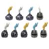 MOC Medieval Military Building Blocks Weapon Figure Accessories Shoulder Armour Helmet Bow Cape Hat Sword Brick Toy Gift X038
