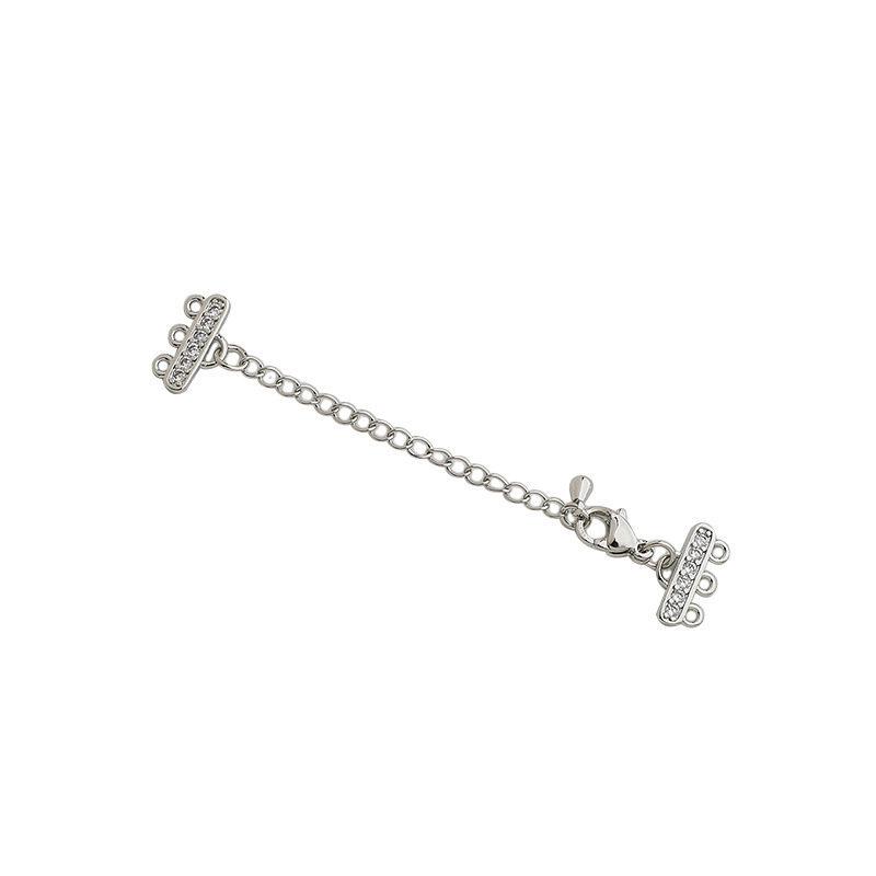 14K Gold-Plated Lobster Clasp Zircon Tassel Pendant Chain for DIY Jewelry Extension