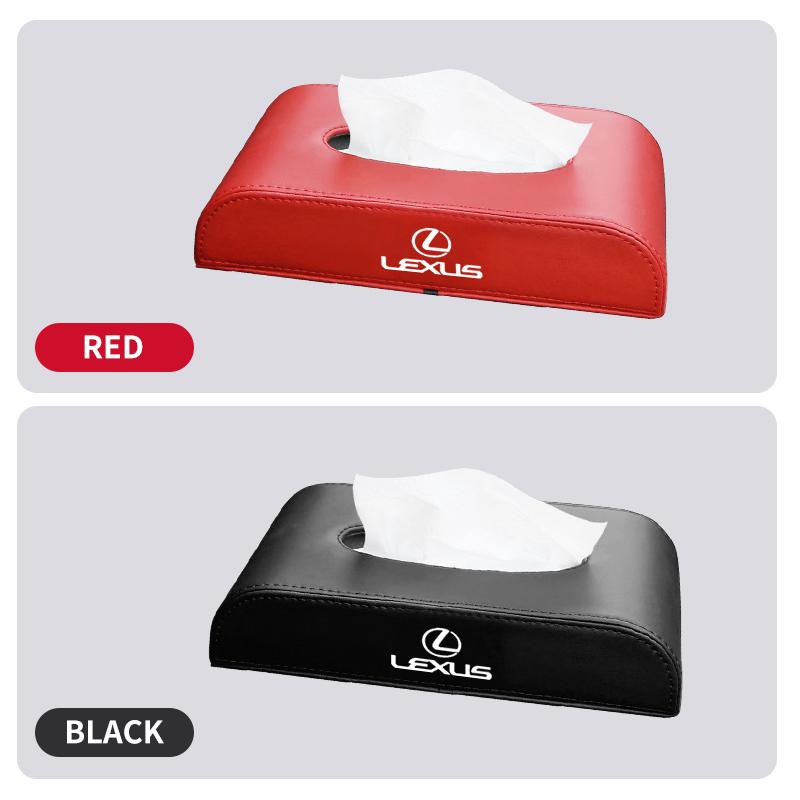 Caliente Nuevo 1 ud. Suministros de Cuero Tipo Asiento Consola Central Caja de Pañuelos para Coche Para Lexus IS ES GS LS UX NX RX