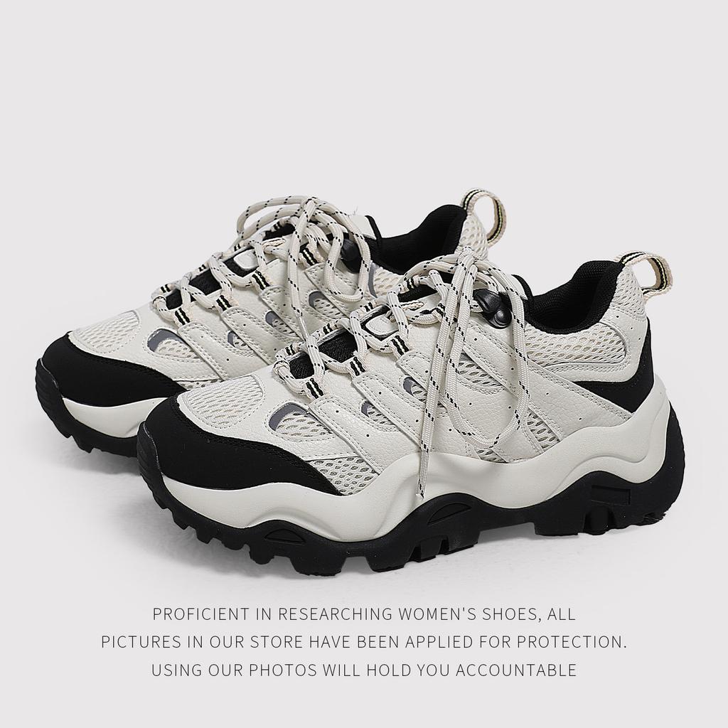 Spring And Summer New Hong Kong Style Niche Breathable Trendy Shoes Versatile And Dirt-Resistant