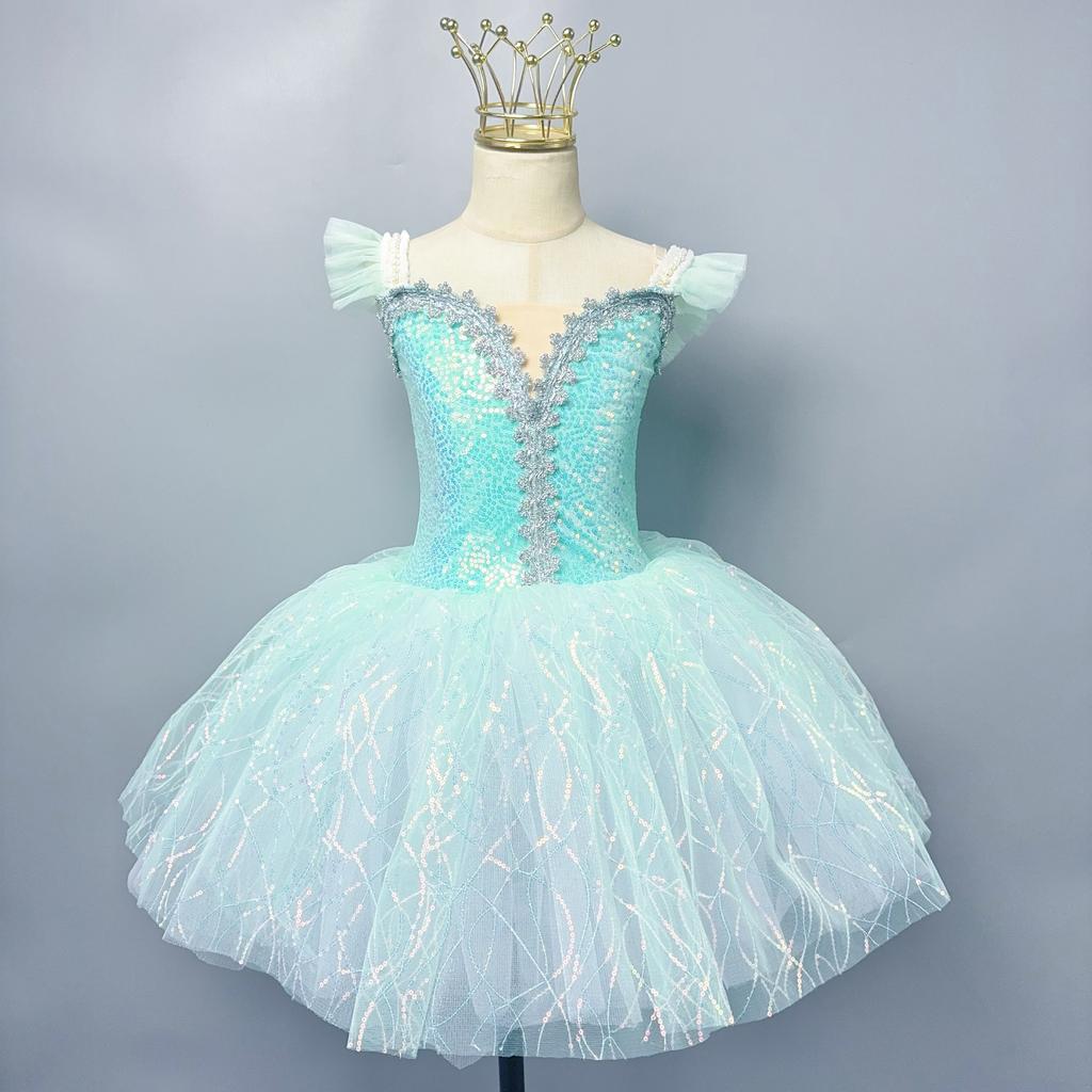 Children Ballet Dress Performance Clothing Swan Lake Tutu Professional Girls Dance Ballerina Dress Costumes Party Dress