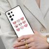 Pastel Pink Quotes Hearts Cell Phone Case for Samsung Galaxy S26 Ultra S25 S24 S23 S22 S21 S20 Note10 Cover