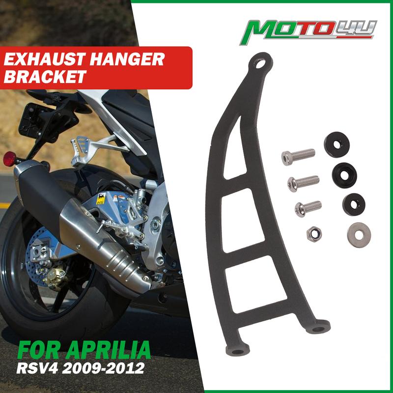 For APRILIA RSV4 2009 2010 2011 2012 Motorcycle Aluminium Exhaust Hanger Bracket Accessories Muffler Support Refit