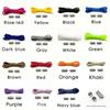 Version Elastic No Tie Shoelaces Metal Lock Shoe Laces For Kids Adult Sneakers Quick Shoelaces Semicircle Shoestrings