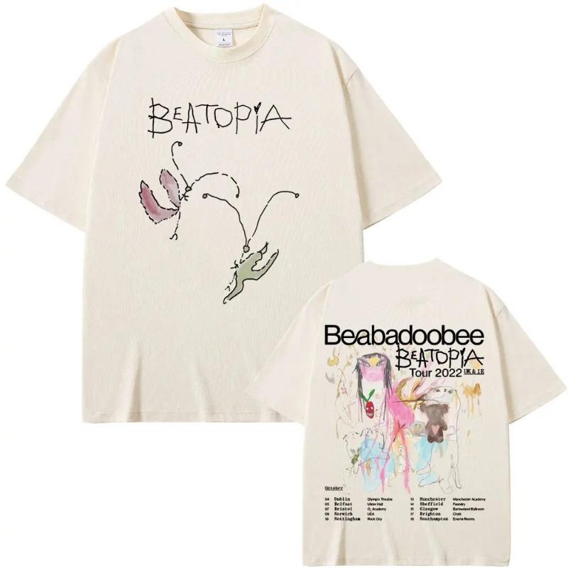 New Summer Elegant Women'S Loose Drop Shoulder Round Neck T-Shirt Short Sleeve, Japanese And Korean Style Cartoon Puppy