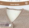 Women's Lamb Fleece Vest Coat - Warm Winter Fashion for Mom