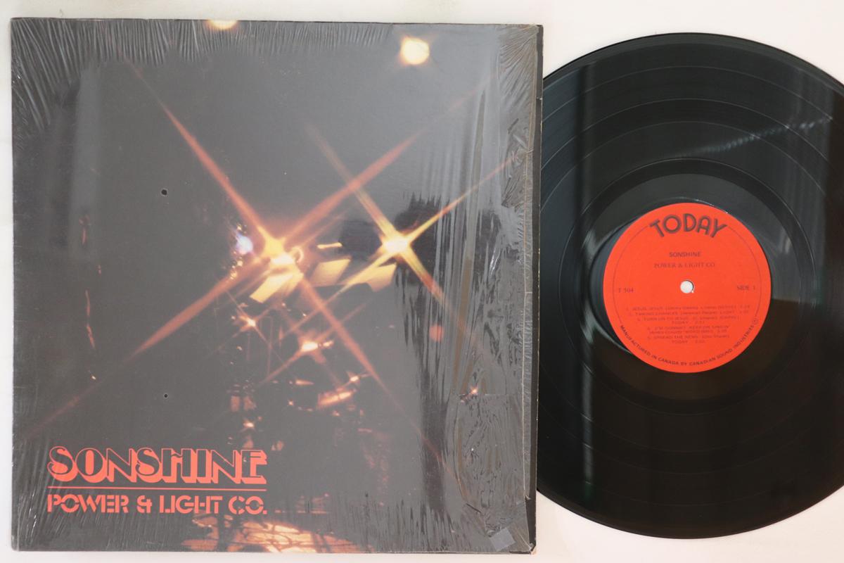 

LP Record POWER LIGHT CO. Sonshine T504 TODAY PRODUCTI Canada Folk Used