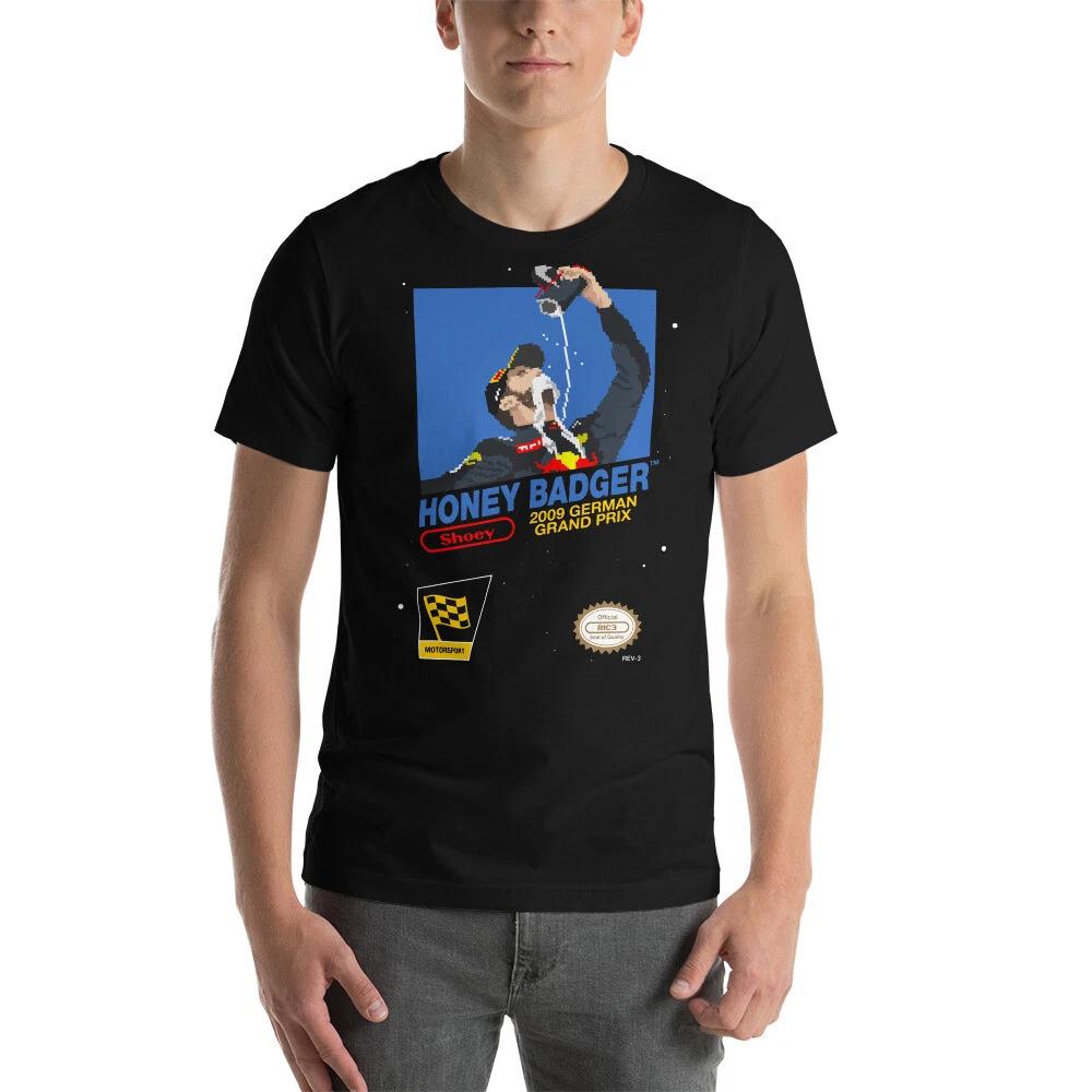 Daniel Ricciardo SHOEY Formula 1 F1 Alphatauri Alpha Tauri T-Shirt Honey Badger 3XL