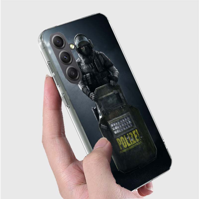 Police FBI Phone Case for Samsung A16 A26 A36 A56 A17 A37 A57 A07 A06 A02S A03 A04S A05S Galaxy Note 20 10 A50S A71 A51 A31 A30