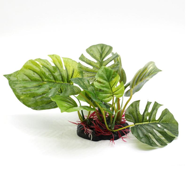 Simulation Water Plants Realistic Silk Cloth Leaves Water Plants Aquarium Landscaping Decoration