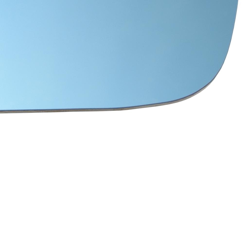 BMW 5 F10 / F11 2009- HEATED BLUE mirror insert left