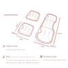 Leather Car Seat Cover Anti Slip Cushion Protector Mat For KIA K9 Sportage Niro K5 Carnival EV6 EV9 EV3 K8 Stinger Forte Ceed kxnhz00
