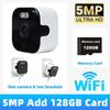 Câmera de Janela OKAM PRO Lente Dupla Zoom 10X WIFI 5G Câmera HD 10MP Suporte Duplo Visão Noturna Intercomunicador Bidirecional Detecção Móvel